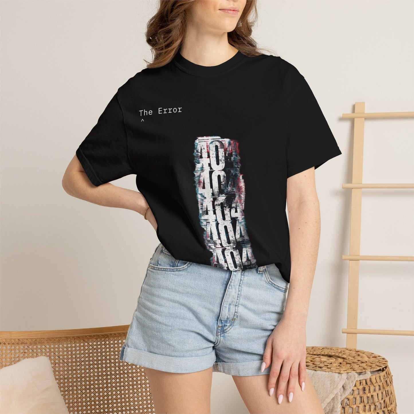 FUNCTIONING IMPROPERLY™ - 404 Error Tee Drop 02