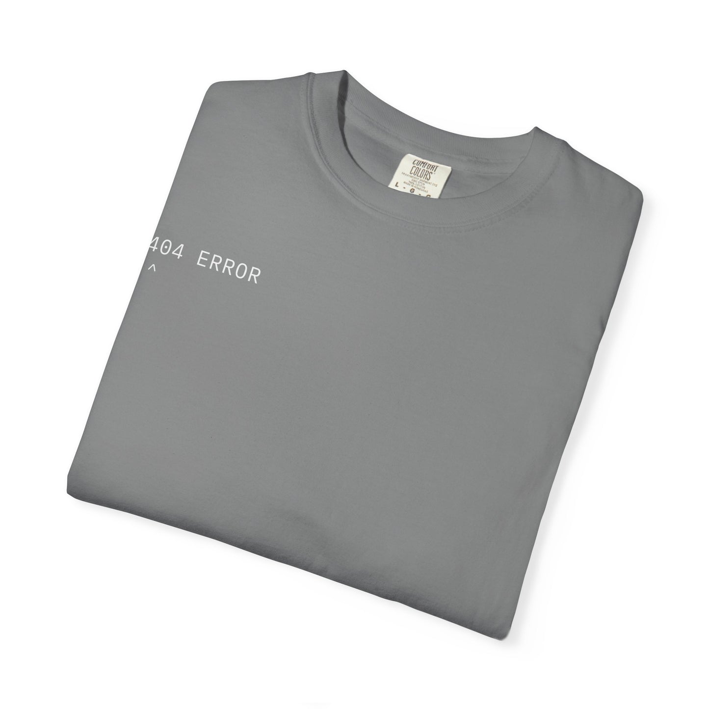 FUNCTIONING IMPROPERLY™ - 404 Error Tee Drop 01