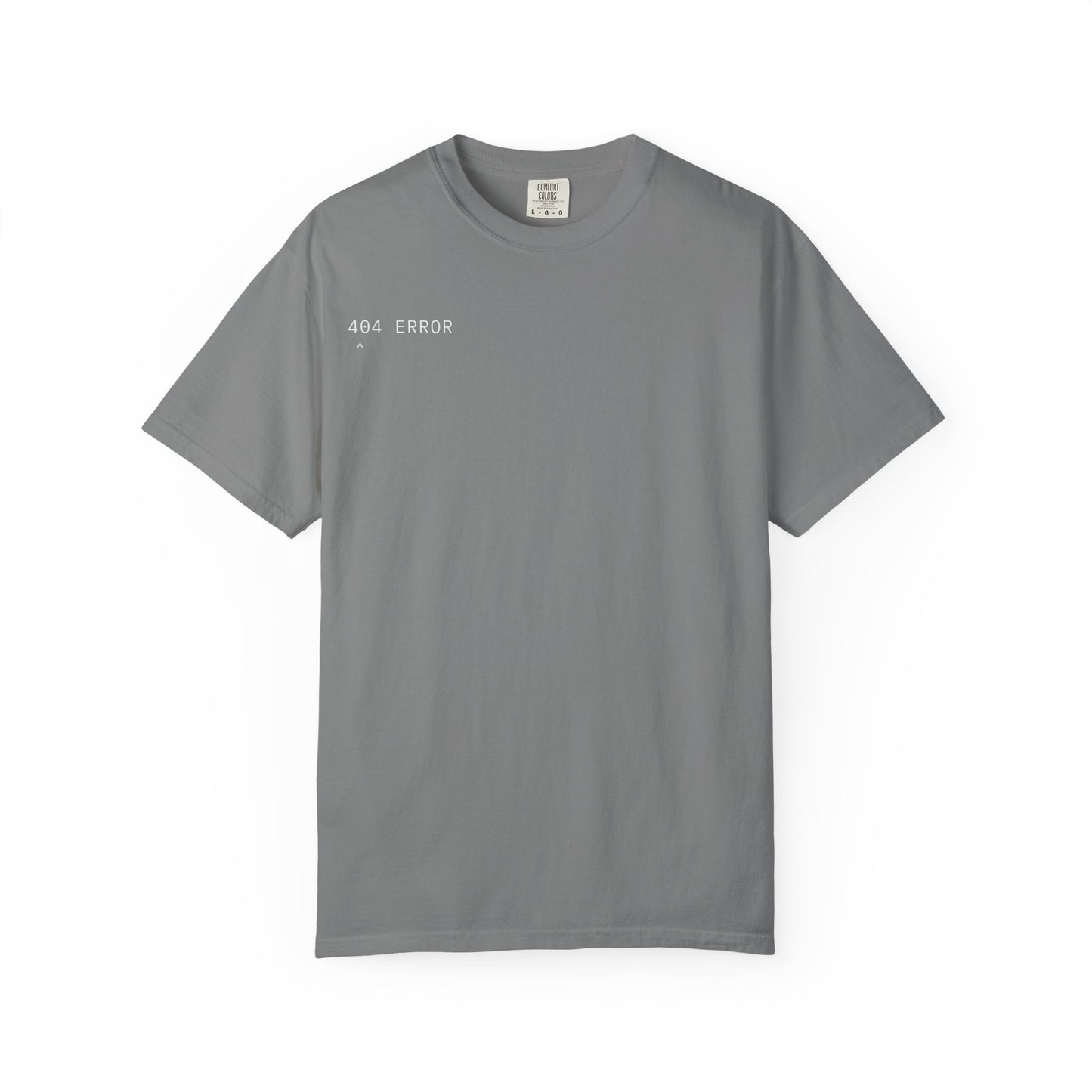 FUNCTIONING IMPROPERLY™ - 404 Error Tee Drop 01