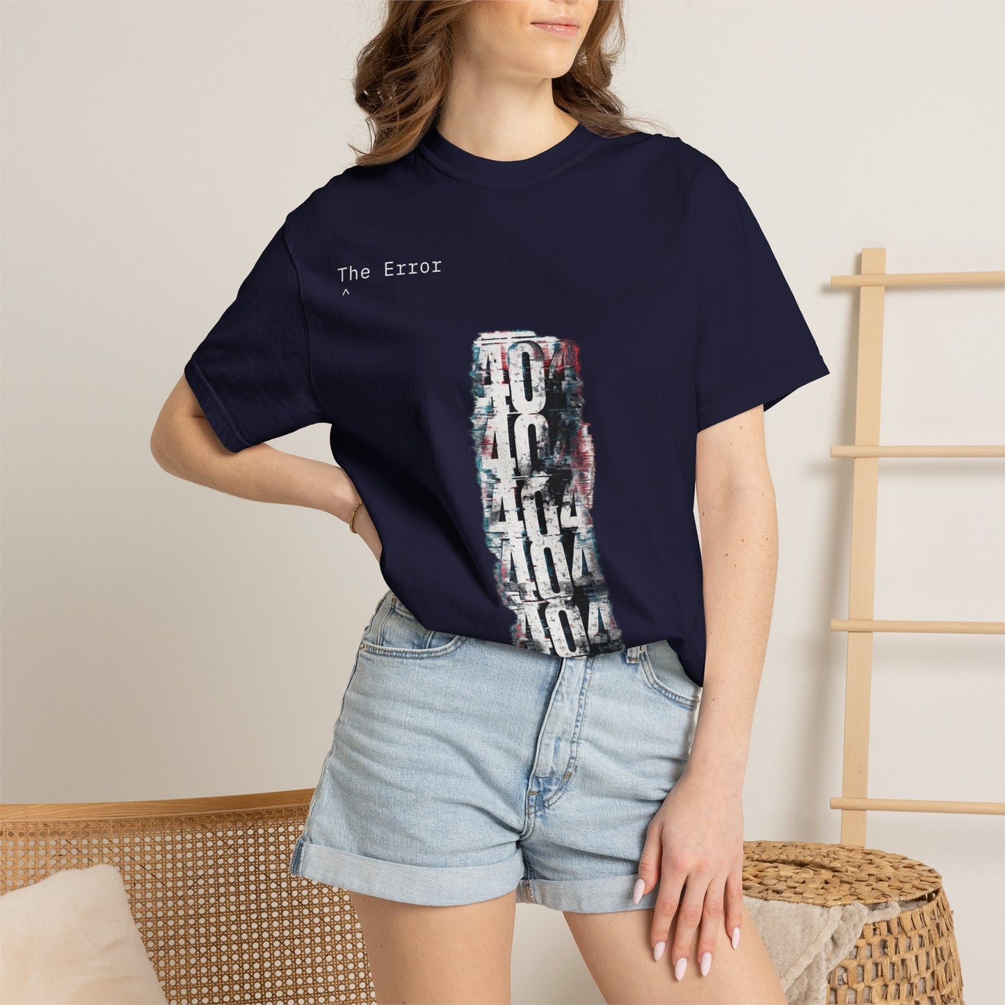 FUNCTIONING IMPROPERLY™ - 404 Error Tee Drop 02