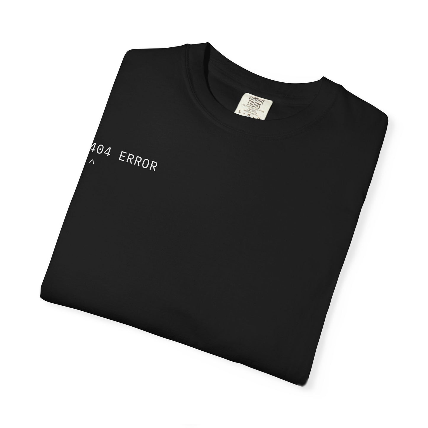 FUNCTIONING IMPROPERLY™ - 404 Error Tee Drop 01