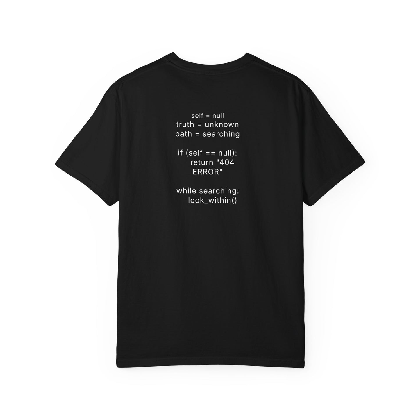 FUNCTIONING IMPROPERLY™ - 404 Error Tee Drop 01