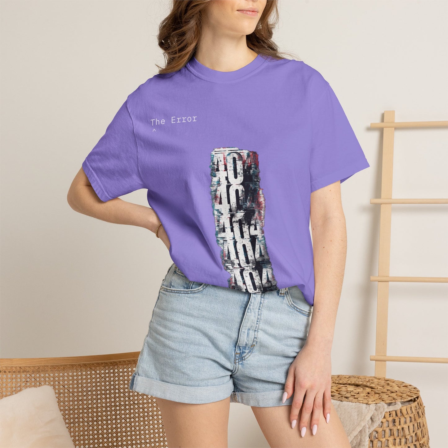 FUNCTIONING IMPROPERLY™ - 404 Error Tee Drop 02